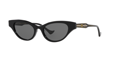 Gucci Gg1298s Black Sunglasses In Grey