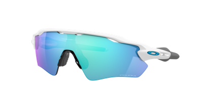 Oakley Logo Geometric Frame Sunglasses In Prizm Sapphire