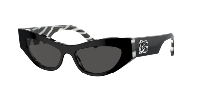 Dolce & Gabbana Dolce&gabbana Woman Sunglasses Dg4450 In Dark Grey