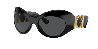Versace Women's Injected Sunglasses In Dark Grey