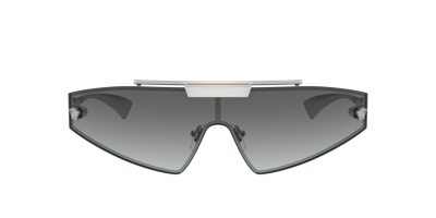 Shop Versace Woman Sunglasses Ve2265 In Grey Gradient