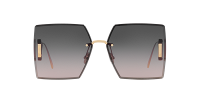 Dior Eyewear 30montaigne S7u Square Frame Sunglasses In Grey