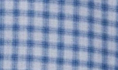 Travis Mathew Ironwood Check Button-up Shirt In Heather Sleet