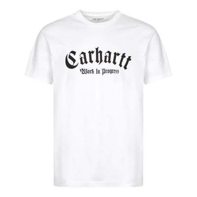 Shop Carhartt Onyx T-shirt In White