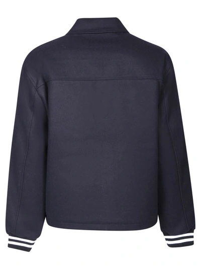 Aries Varsity Jacket In Black