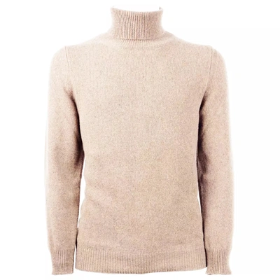 Shop Emilio Romanelli Cashmere Men's Sweater In Beige