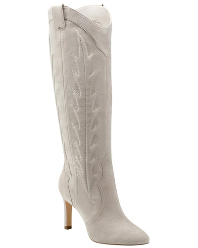 Shop Marc Fisher Ltd Rolly Leather Boot In Beige