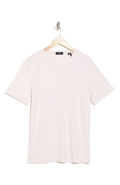 Shop Theory Anemone Milano Essential Tee In Soft Pink