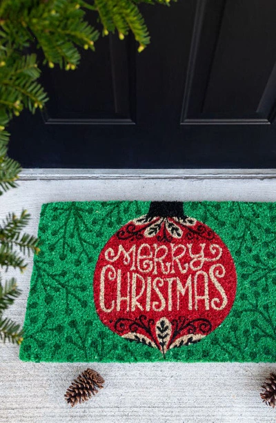 Shop Entryways Ornament Doormat In Green Multi
