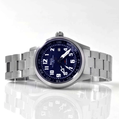 Pre-owned Ball Men's Watch Engineer Iii Automatic Blue Dial Silver Steel Gm1086c-s3-be