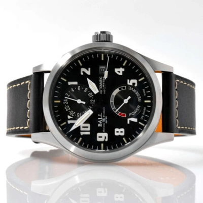 Pre-owned Ball Men's Watch Engineer Master Ii Voyager Automatic Black Dial Gm2126c-lj-bk