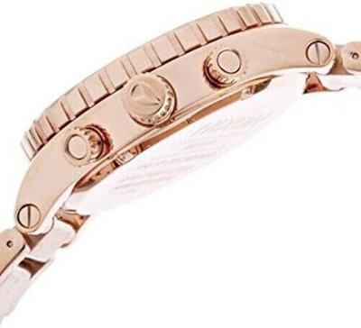 Pre-owned Nixon Watch Men's 51-30 Chronograph All Rose Gold A083897 A083-897d