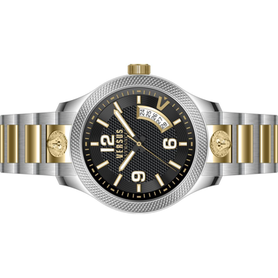 Pre-owned Versace Versus By  Men's Wristwatch Real Vspvt2821 Stainless Steel