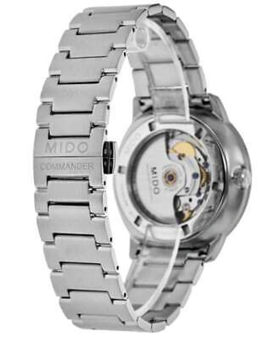 Pre-owned Mido Commander Blue Dial Steel Men's Watch M021.431.11.041.00