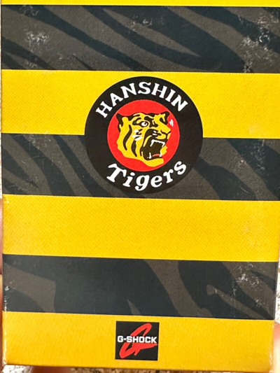 Pre-owned Casio G-shock Dw-6900bhtg Hanshin Tigers 2003 Victory Commemorativ Dw6900
