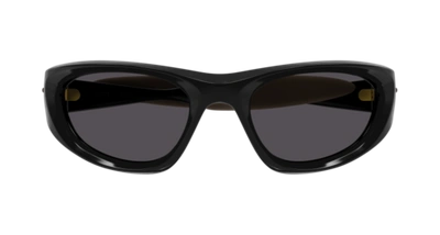 Pre-owned Bottega Veneta Sunglasses Bv1184s 001 Black Grey Man Woman In Gray