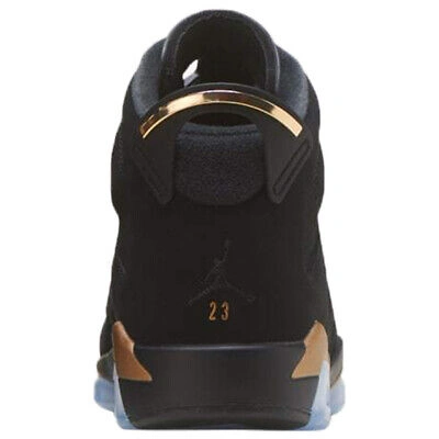 Pre-owned Jordan 6 Retro Dmp 2020 (gs) In Black/metallic Gold-black