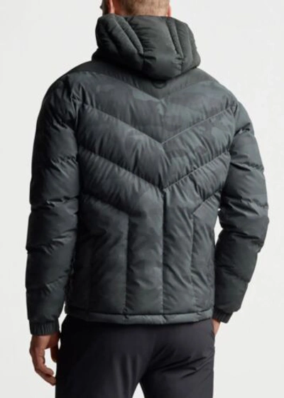 Pre-owned Peter Millar Après Ski Jacket In Iron Reflective Size Xl $348. In Iron (gray)