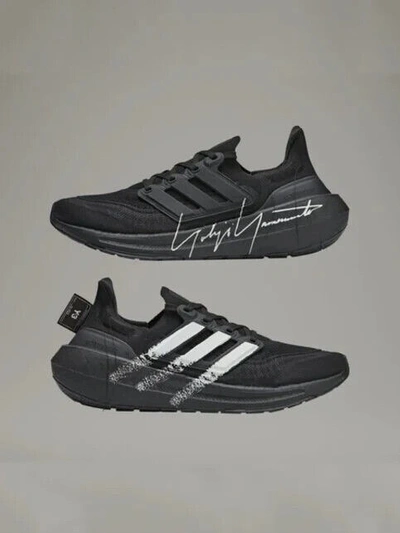 Pre owned Y 3 Adidas Ultra Boost Light Black White If2347