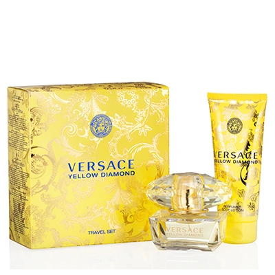 Shop Versace Yellow Diamond By  Travel Set (w)