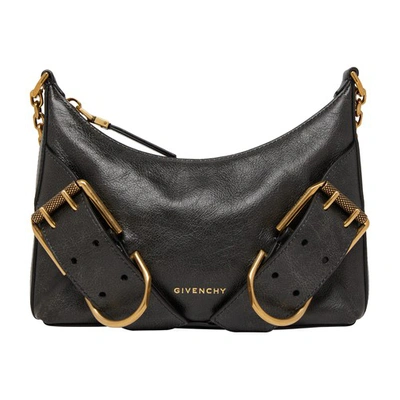 Shop Givenchy Voyou Boyfriend Bag With Chains In Black