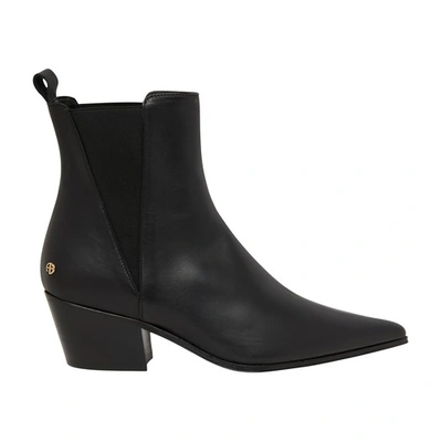 Shop Anine Bing Sky Ankle Boots In Black