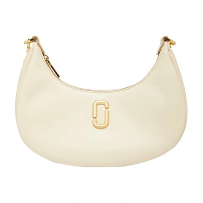 Shop Marc Jacobs The Small Curve Bag In Cloud_white