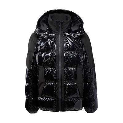 Shop Moose Knuckles Dugald Puffer Jacket In Noir_noir_brillant