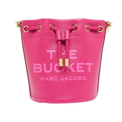 Shop Marc Jacobs The Bucket Bag In Lipstick_pink