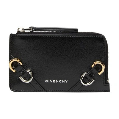 Shop Givenchy Voyou Cardholder In Black