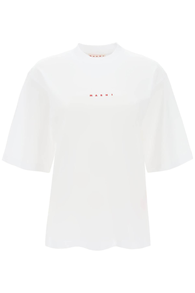 Shop Marni Organic Cotton T Shirt