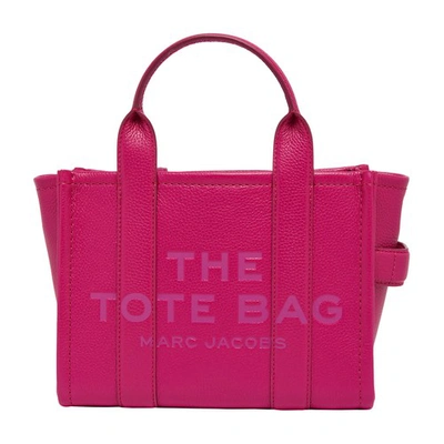 Shop Marc Jacobs The Small Tote Bag In Lipstick_pink