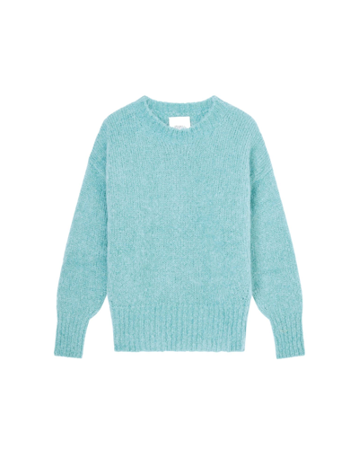 Shop Isabel Marant Estelle Mohair Sweater In Blue
