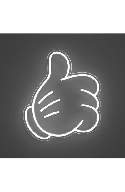 YELLOWPOP YELLOWPOP X DISNEY MICKEY GLOVE LED NEON SIGN 