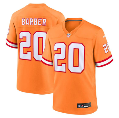 Shop Nike Youth  Ronde Barber Orange Tampa Bay Buccaneers Retired Player Game Jersey