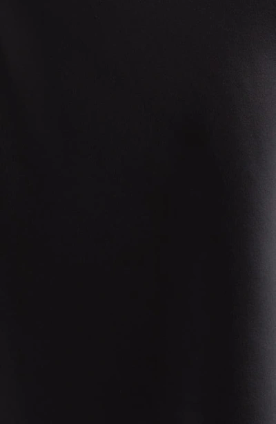 Stella Mccartney Lace Trim Midi Dress Backless In 1000 - Black