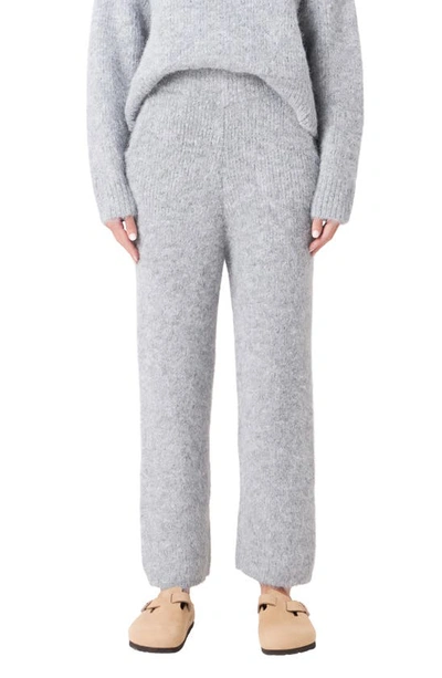 Shop English Factory Sweater Pants In Grey