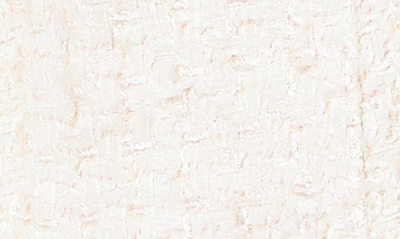 English Factory Tweed Button-up Shirt Jacket In Ivory