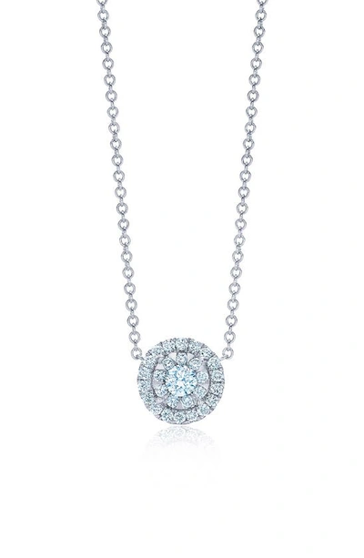 Shop Kwiat Sunburst Diamond Pendant Necklace In Dnu D0.41 Ghvs2si1 18k Yg