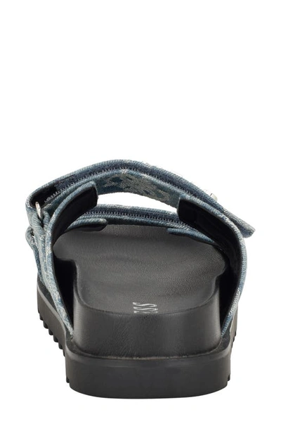 Guess Fabulon Sandal In Medium Blue