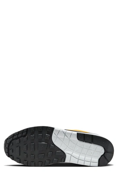 Shop Nike Air Max 1 Sneaker In White/ University Gold/ Black