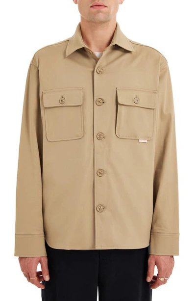 Shop Sealskinz Lessingham Shirt Jacket In Brown