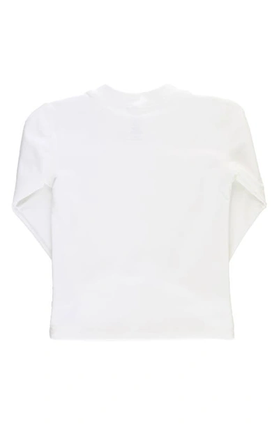 Ruggedbutts Kids' Long Sleeve Rashguard In White