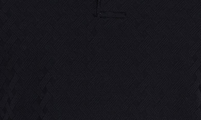 Robert Graham Elias Basket Weave Polo In Black