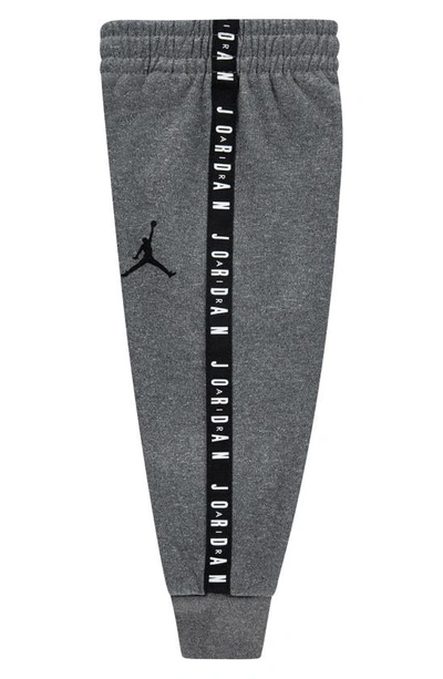 Shop Jordan Air  Therma-fit Fleece Hoodie & Joggers Set In Carbon Heather