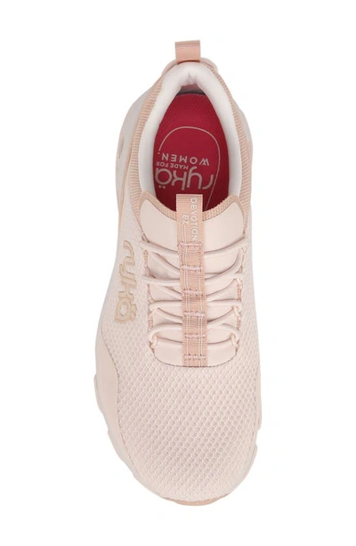 Shop Ryka Devotion Ez Walking Sneaker In Blush