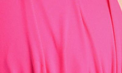 Shop La Blanca Island Goddess Halter Bikini Top In Pop Pink