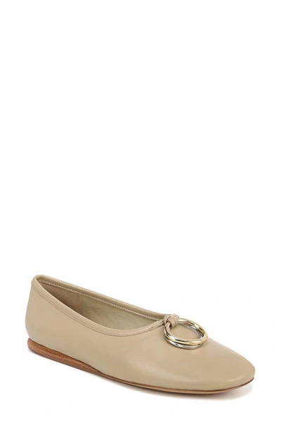 Shop Vince Didi Hardware Ballet Flat In Doe