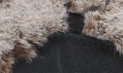 Shop Hunter Explorer Faux Fur Trimmed Lace-up Bootie In Black/ Natural