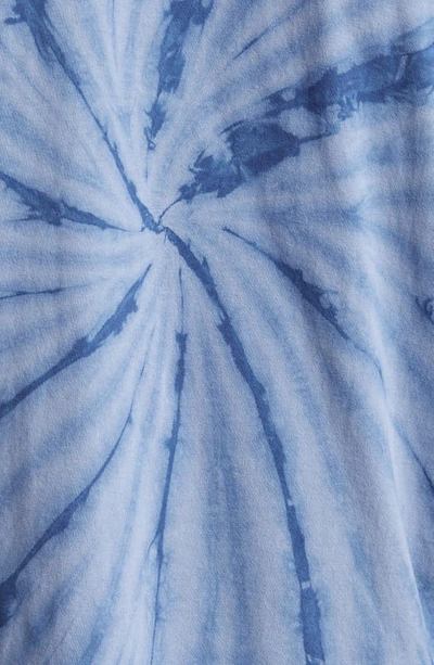 Shop Merch Traffic Eazy-e Tie Dye Graphic T-shirt In Blue Tie Dye